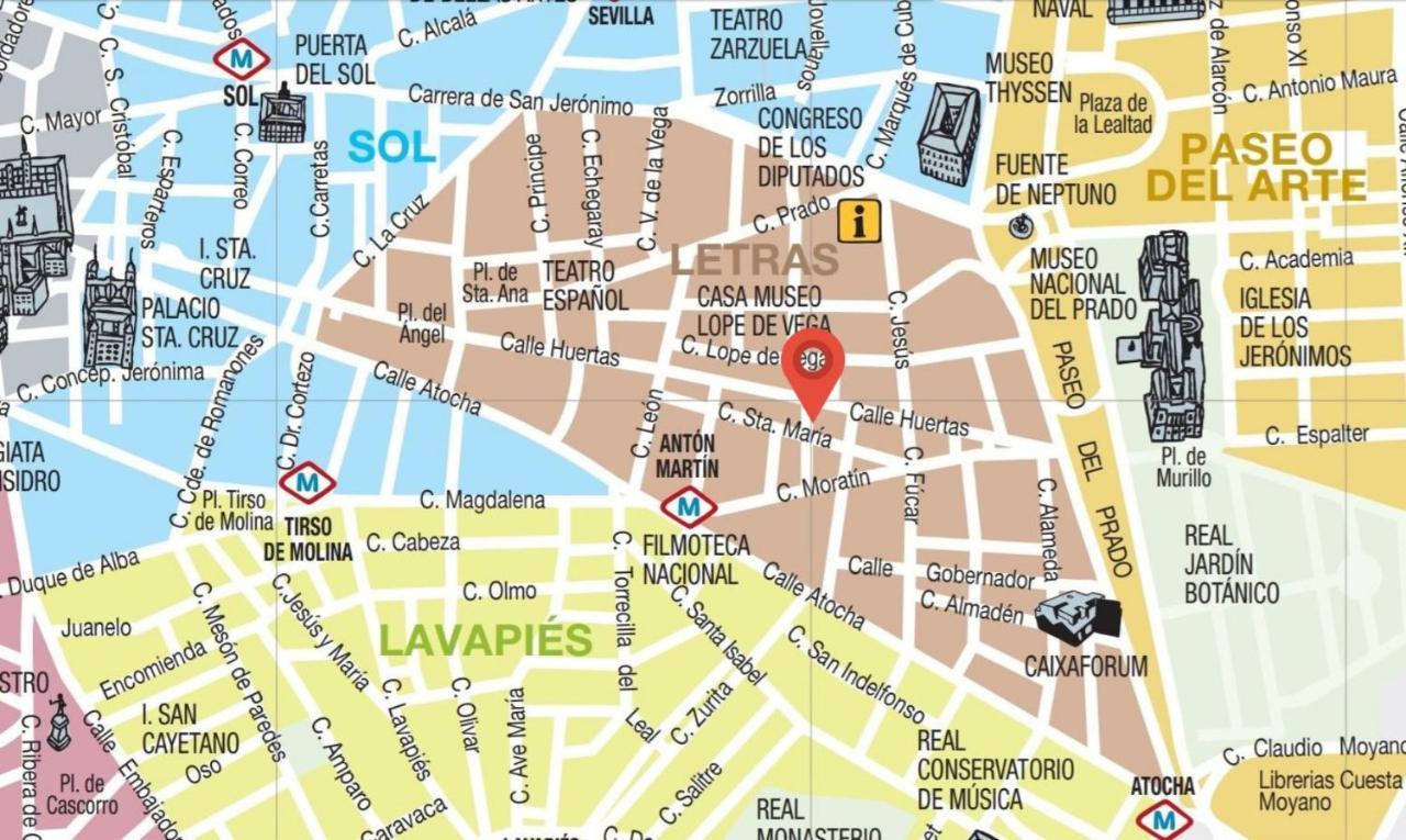 Habitacion Privada En El Centro De マドリード エクステリア 写真